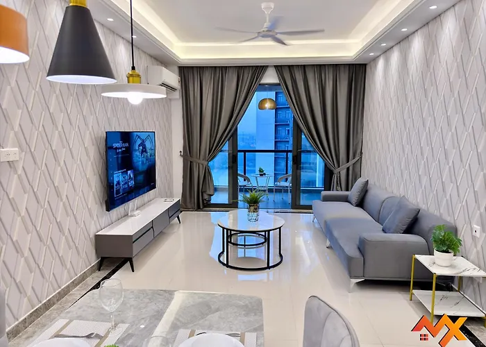 R&F Mall Princess Cove 10-12Pax Sea View-Smart Tv 70Inch