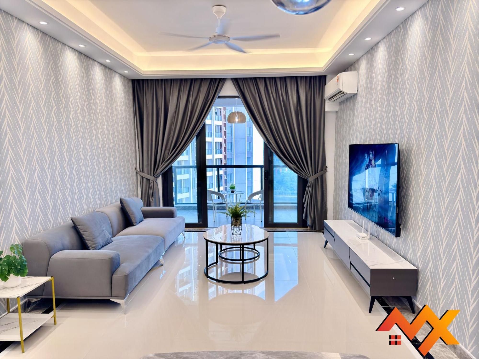 R&f Mall Princess Cove 10-12pax Sea View-smart Tv 70inch Pangsapuri *