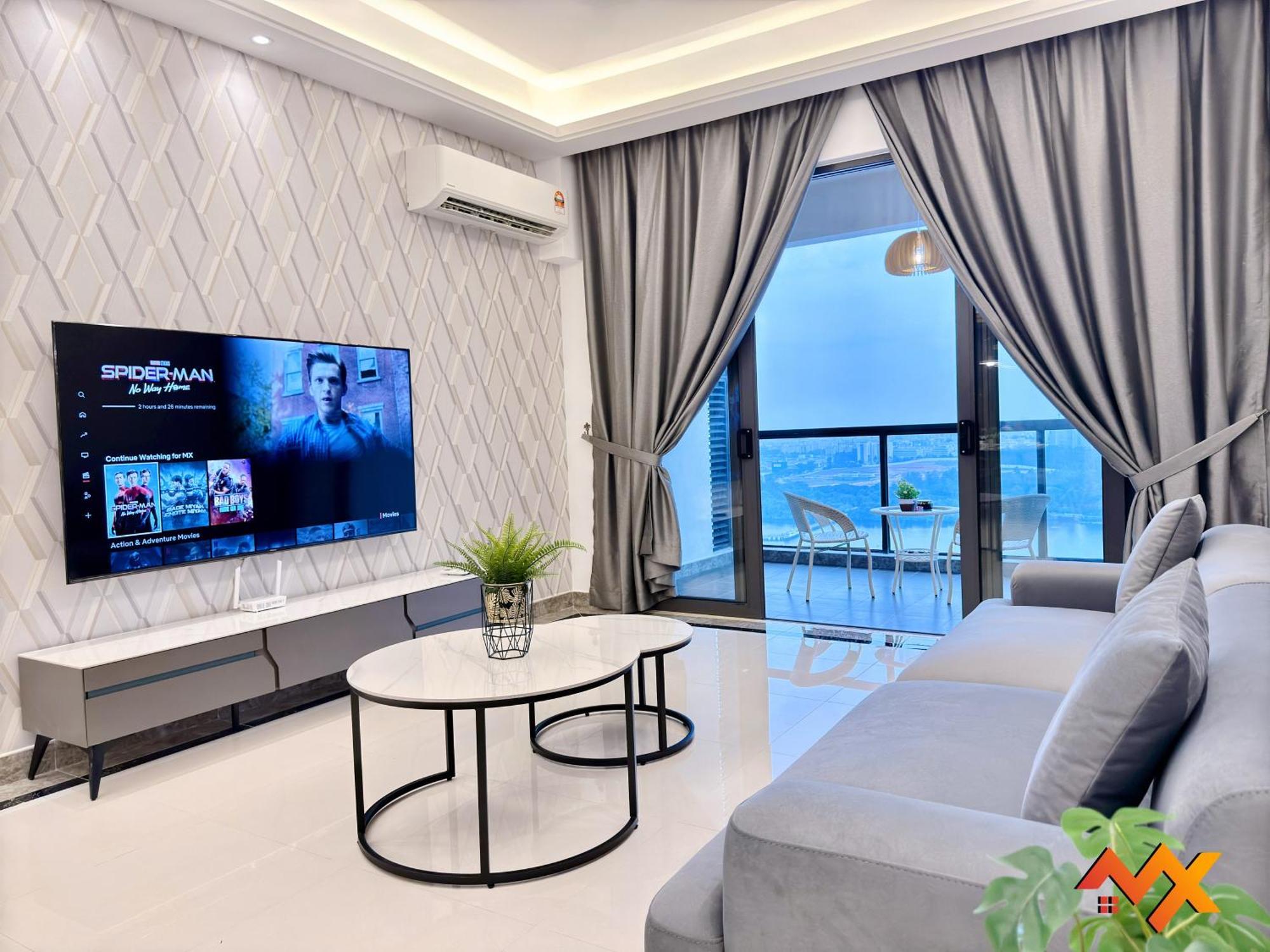 R&f Mall Princess Cove 10-12pax Sea View-smart Tv 70inch Pangsapuri Johor Bahru