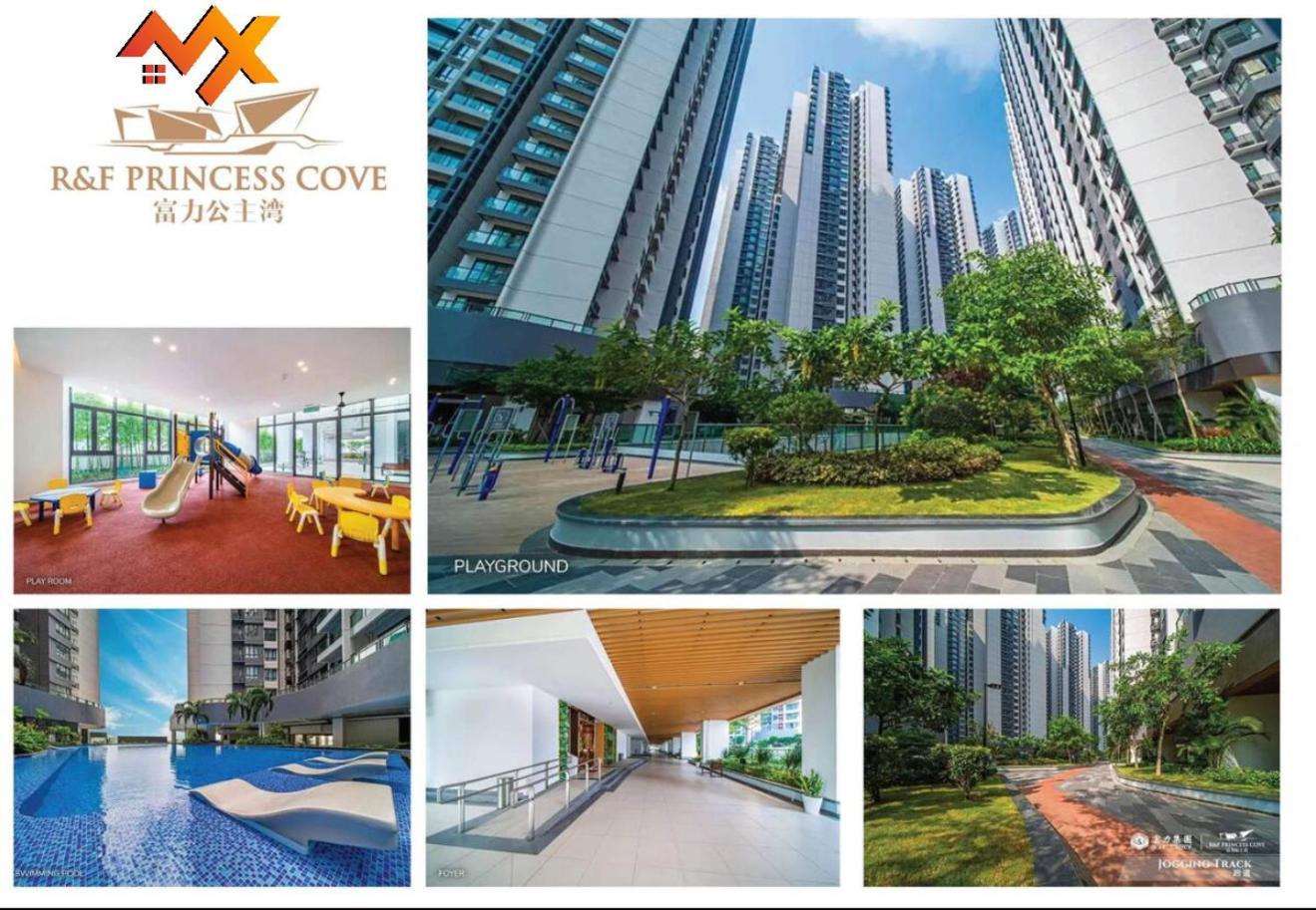 Pangsapuri R&f Mall Princess Cove 10-12pax Sea View-smart Tv 70inch *